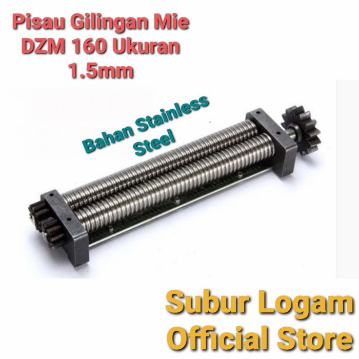 AG45 Pisau Gilingan Mie Halus Kecil DZM 160 Ukuran 1.5 mm Stainless Steel