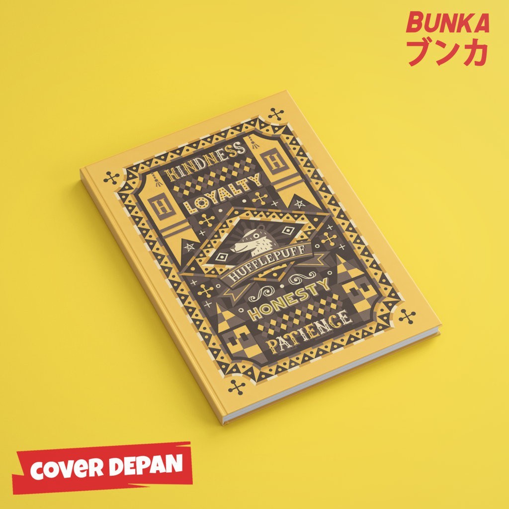 

Notebook Hardcoover Harry Potter Hufflepuff Pride Ukuran A5 Buku Tulis Catatan Note Agenda Planner Jurnal Gift Couple