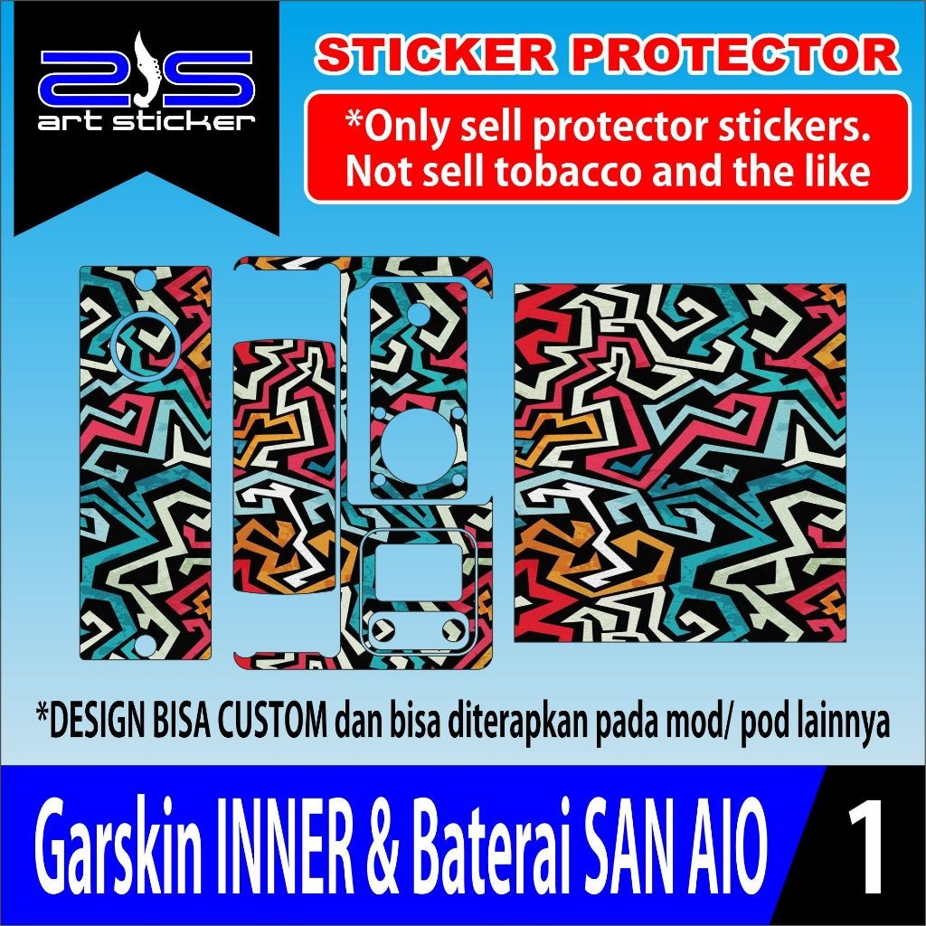 

PROMO TERMURAH Stiker INNER San A1O COPY 17 BISA COSTUM