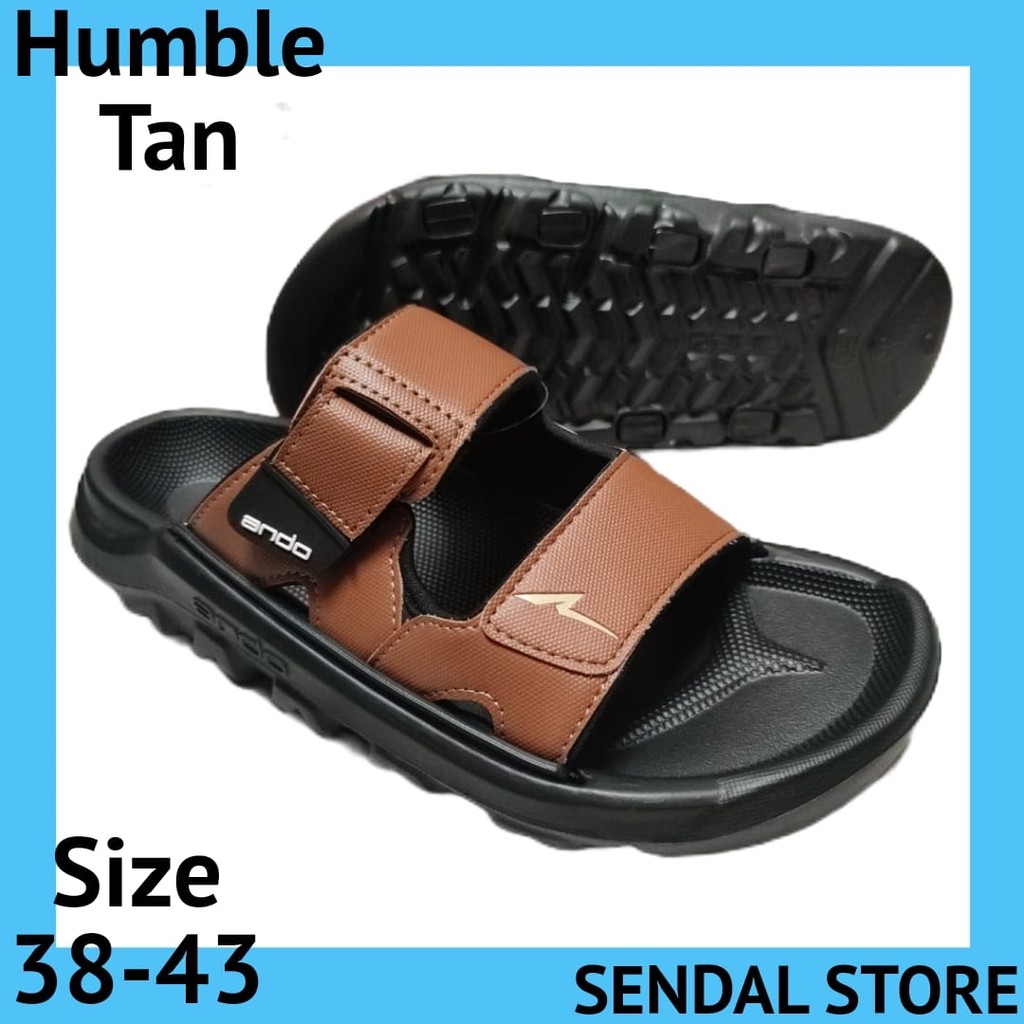 Sendal Ando Humble Sendal Slide Laki Laki Dewasa Ukuran 38-43