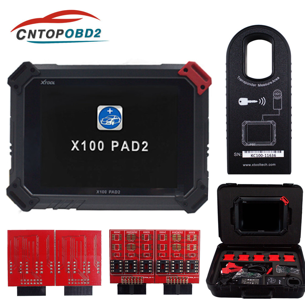 XTOOL X100 PAD2 Pro key programmer With 4th and 5th EEPROM EPB EPS Odometer Oil TPMS Special Functio