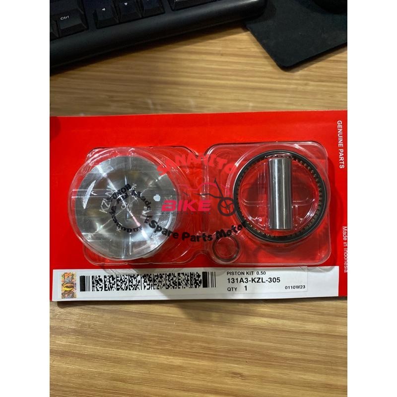 PISTON RING SEHER KIT KZL BEAT FI SCOOPY FI SPACY FI SIZE OS 50 0.50 100 1.00 ORIGINAL ORI ASLI HOND