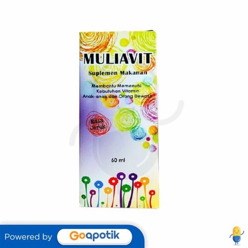 Muliavit Syrup Isi 60 Ml Botol