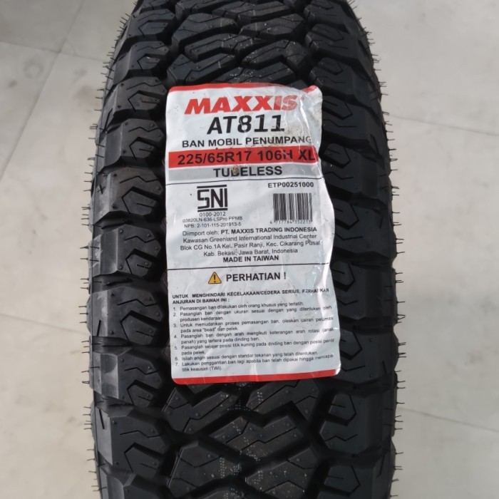 Ban Maxxis AT811 225 65 R17 Ring 17  made in Taiwan CRV Alamaz Captiva xtrail