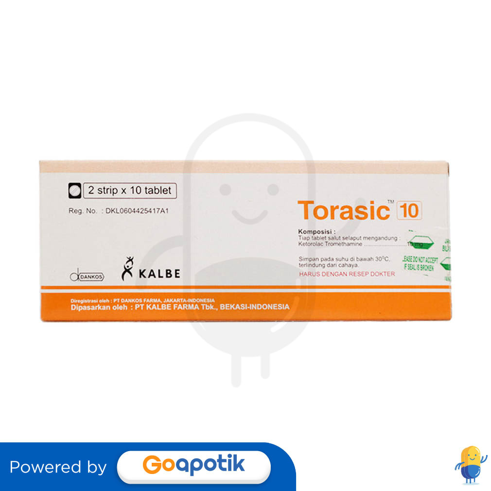 Torasic 10 Mg Box 20 Tablet