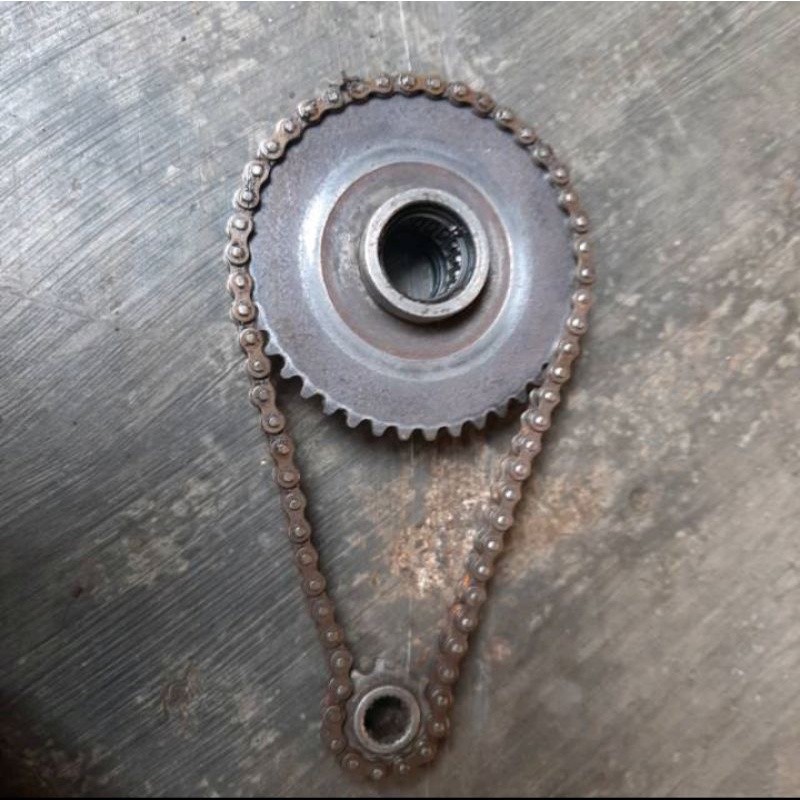 Gigi pengantar dobel stater astrea grand / prima / supra / revo