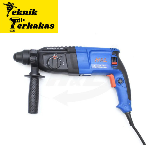 Rotary Hammer 2-26DRE HD SDS PLUS H&L / Mesin Bor Bobok 2-26DRE