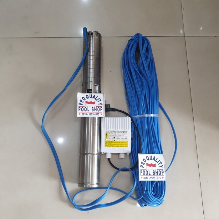 POMPA SUBMERSIBLE MAXON 3/4 HP CABLE 50M 4SPM3 9-0.55 OUT 11/4 INCH