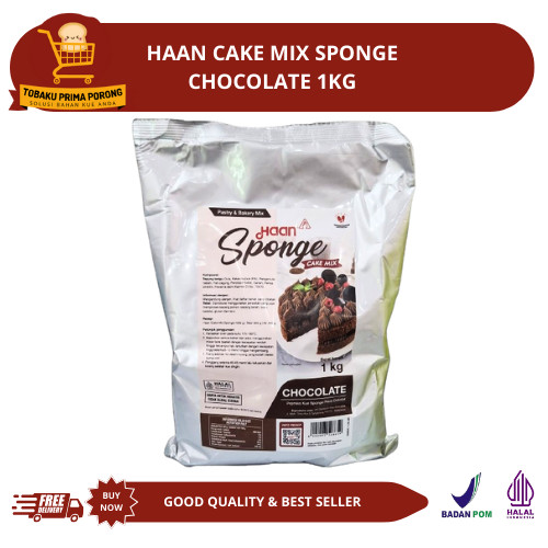 

HAAN CAKE MIX SPONGE CHOCOLATE 1KG