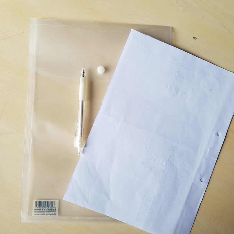 

Paperluxe Tas File Plastik Bening Transparan Ukuran Kertas A4 Anti Air / Tas Dokumen Map File Plastik