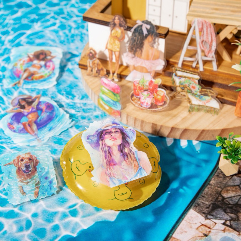 

sticker PET girl edition / orang / cewek