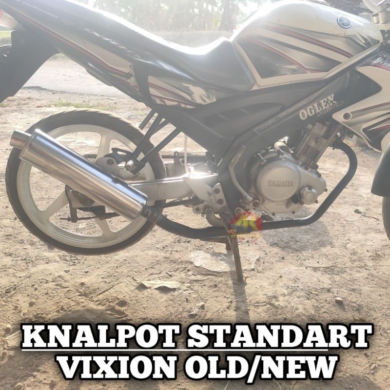 FULSISTEM KNALPOT VIXION FULLSET MODEL CKD FU Suara ORI CKD FU Knalpot CKD Vixion