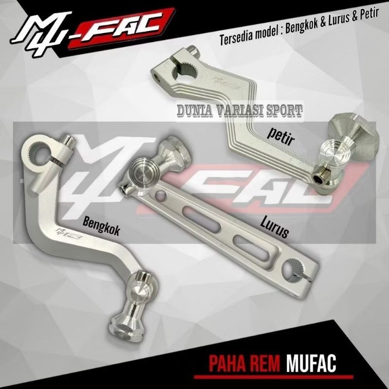 Paha Rem JRP Tuas Rem Belakang Full Cnc Original Thailand Thailook Universal -Dunia Variasi -MXF Vaa