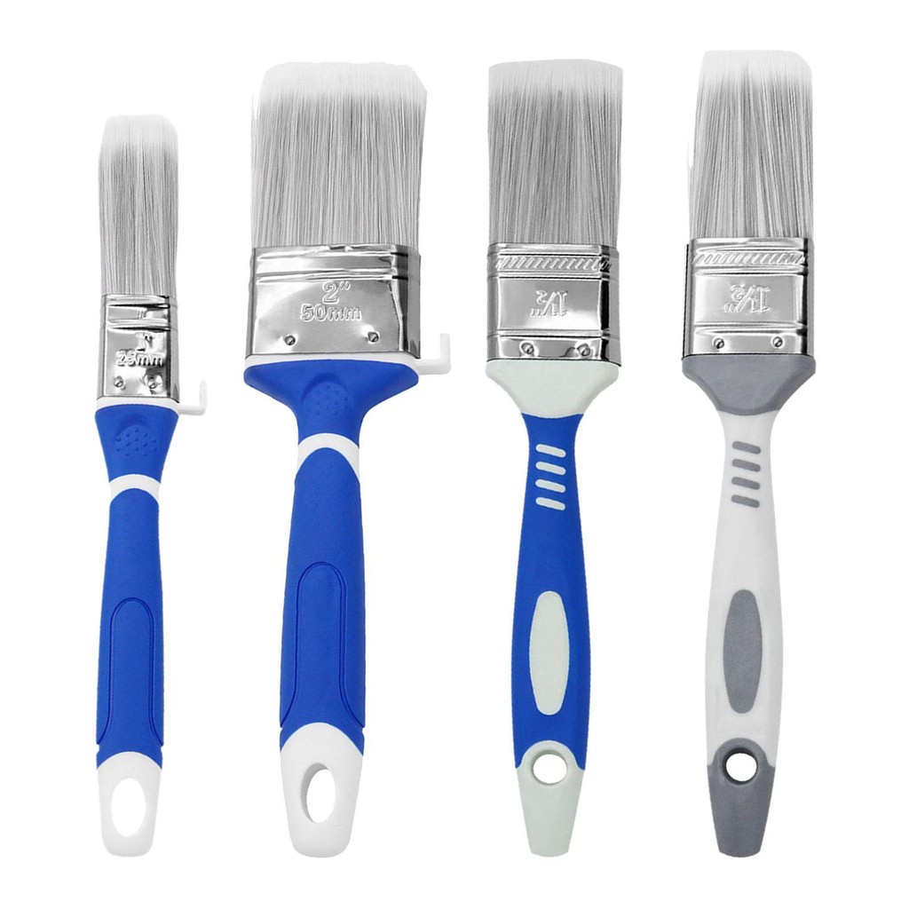

Wall Painting Tool Cleaning Brush with Handle Paint Brush Cleaner Furniture Paint Brush for Primer Glue DIY Kids Adults Varnish