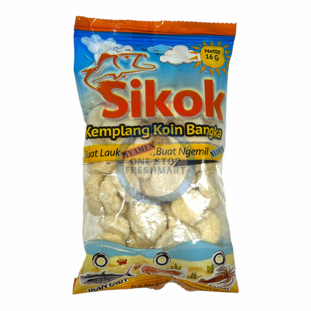 

SIKOK KERUPUK KEMPLANG KOIN 16GR
