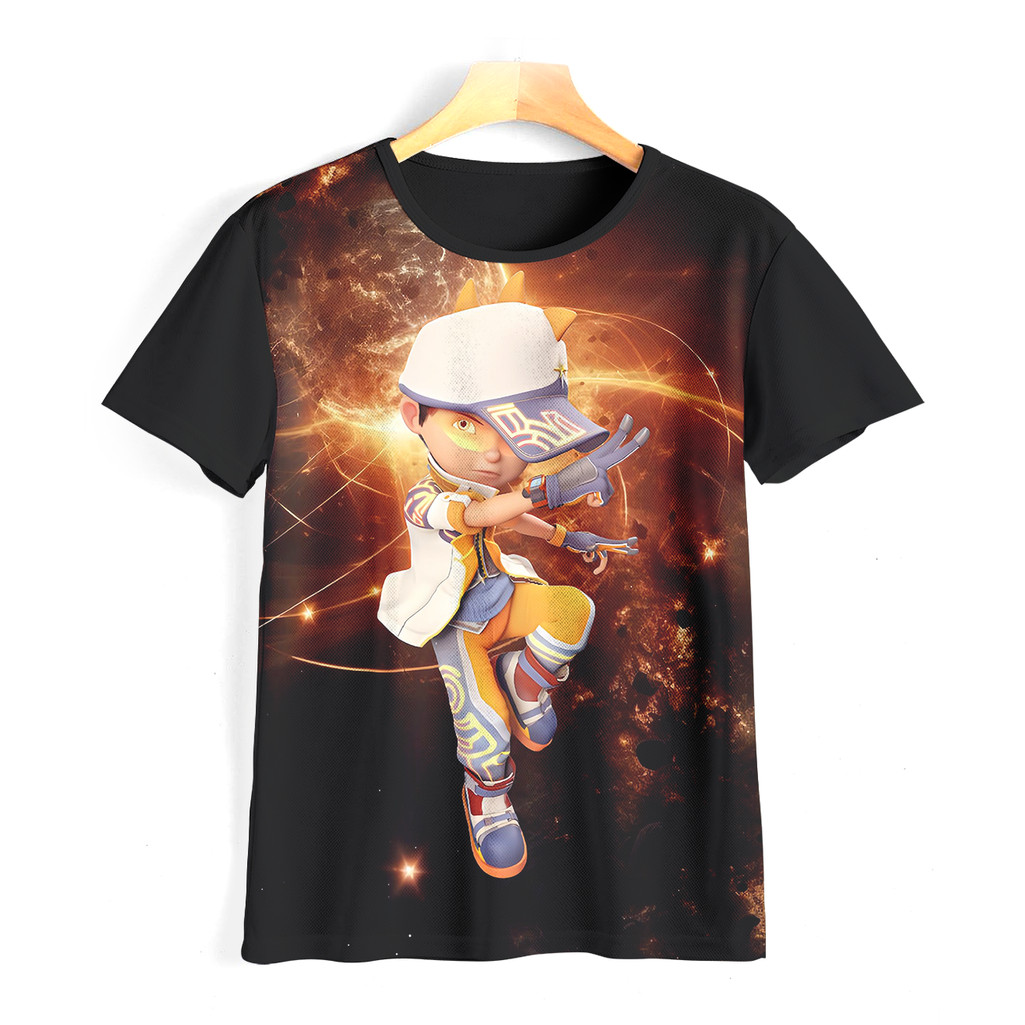 Kaos Boboiboy Keren dan Adem | Kaos Boboiboy Anak & Dewasa | 0002BBY