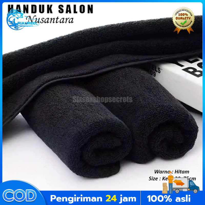 [Sixsexshopsecrets] Handuk Polos Hitam Kecil| Handuk Salon Handuk Muka Olahraga Handuk Hitam Nusanta