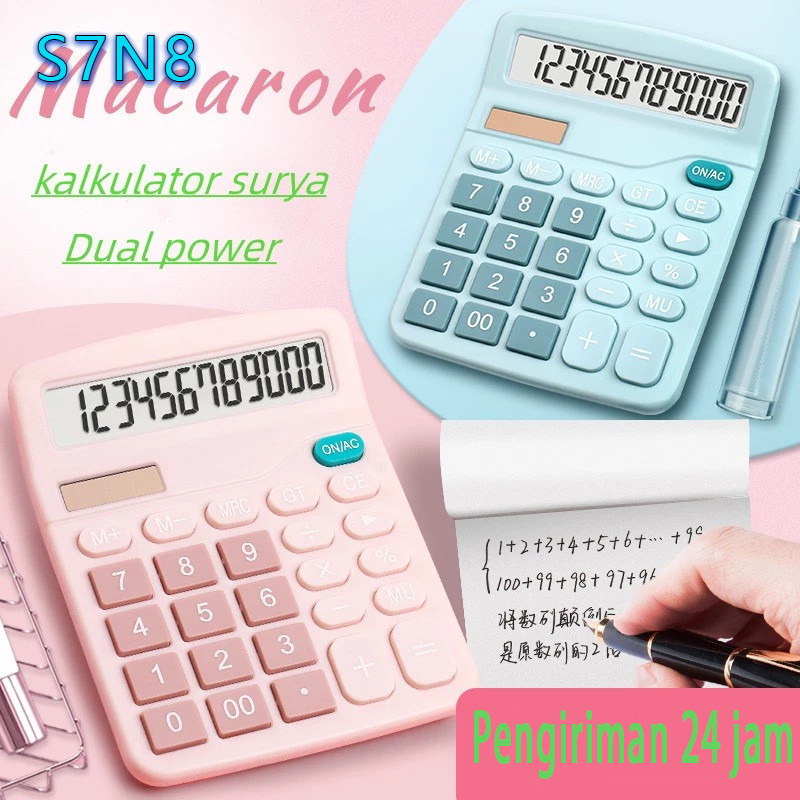 

Kalkulator Digital 12-Bit Dual Energi Baterai dan Energi Surya Caclulator Check Double Power