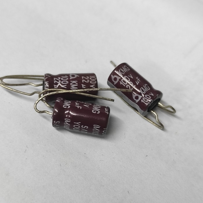 AS01 Capasitor 22uf 100V 22uf 100v