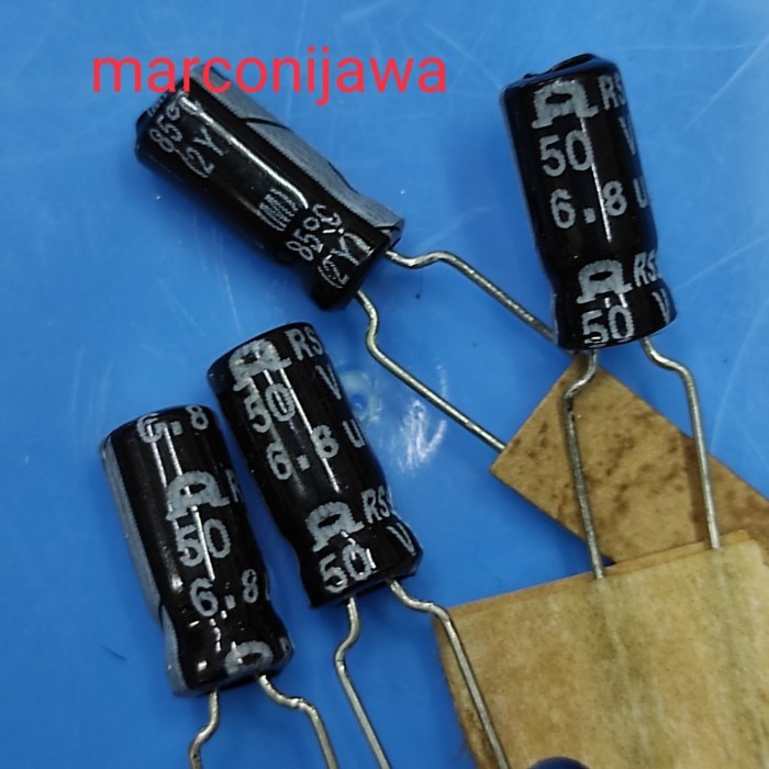 ELC99 capasitor 6,8uf 50v