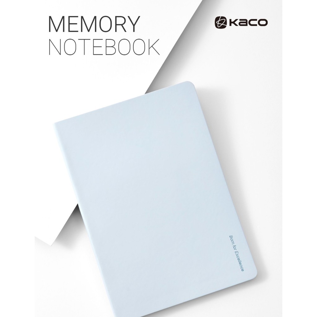 

KACO A5 Business Notepad 80g Daolin Paper Portable Personalized 4 Color Creative Student Stationery Office PU Leather Notebooks