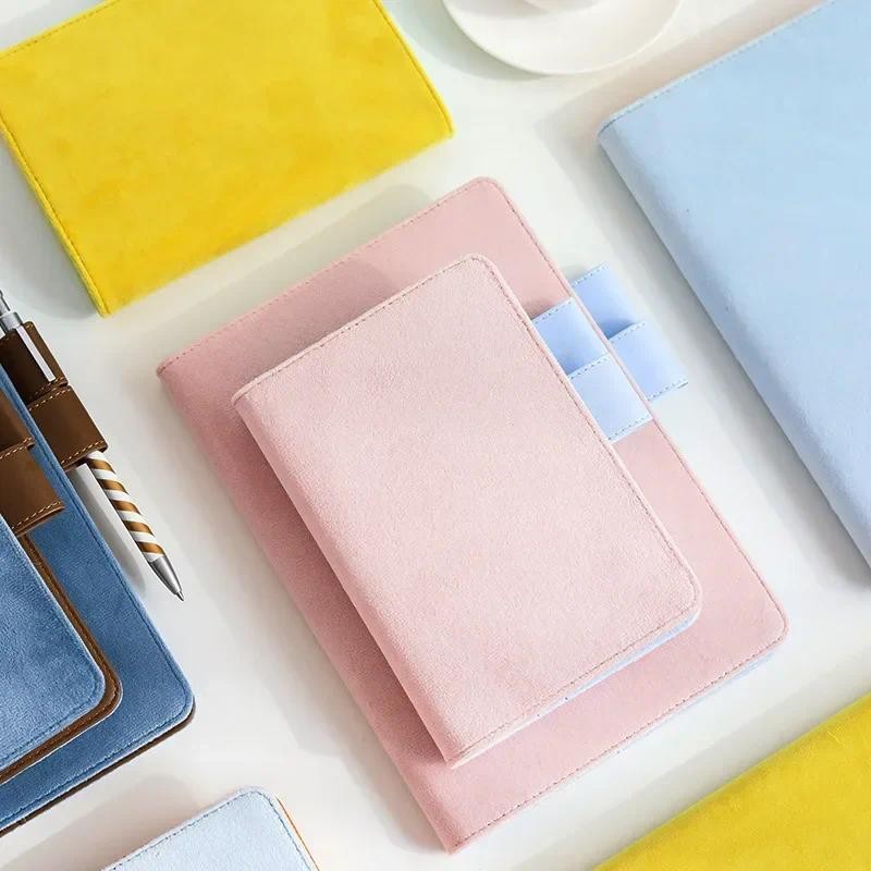 

Japanese and Korean Stationery A5 A6 Hobo Planner Book Cover Fabric Art Notebook Shell Student Diary School Stationery Wholesale