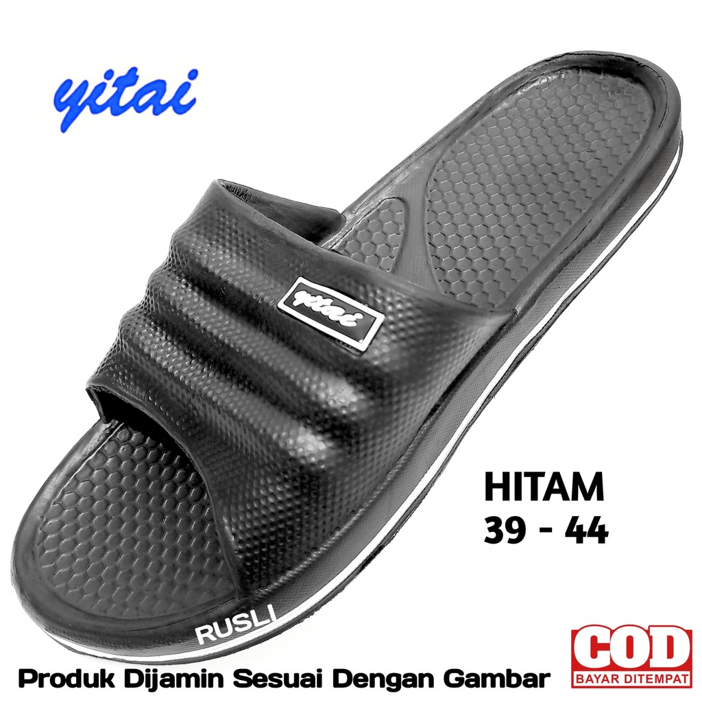 (COD) Sandal Selop Kokop Pria Karet Yitai 810