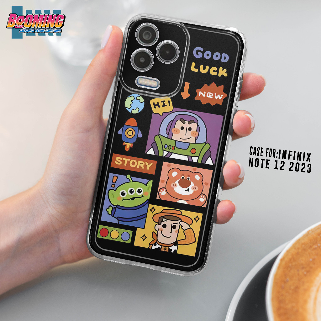 Case Infinix Note 12 2023 Casing Infinix Note 12 2023 Motif [TOY STORY] Booming Case Softcase Premiu