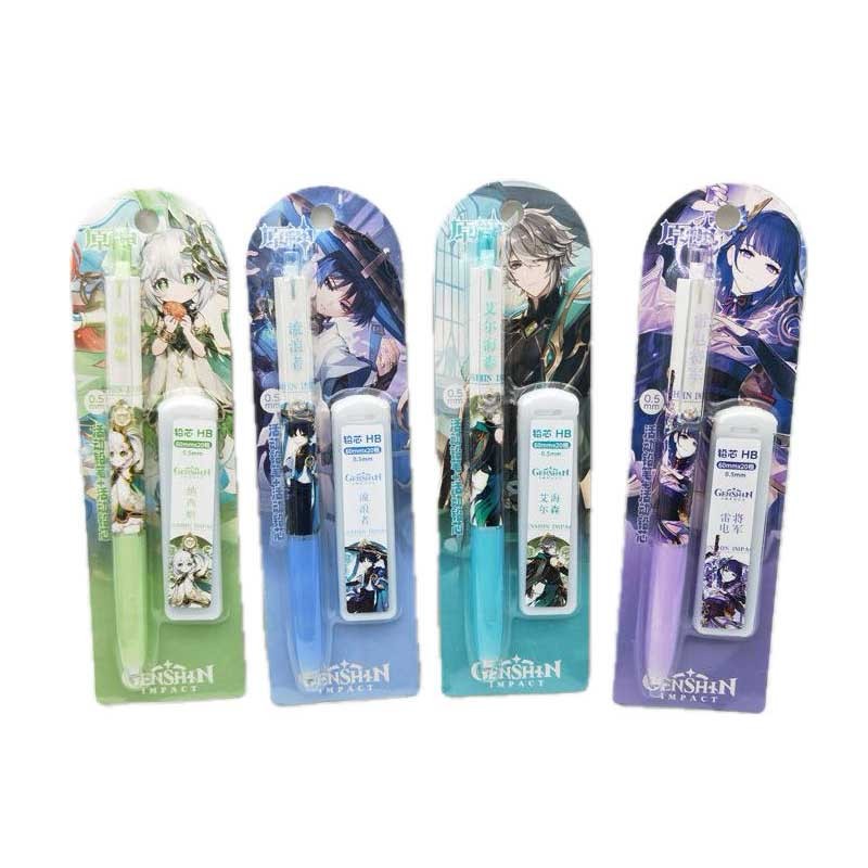 

Genshin Impact mechanical pencil 0.5 utiles escolares cute school supplies Nahida Wanderer Interesting Stationery Wholesale