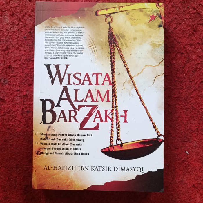 WISATA ALAM BARZAKH, Memandang Potret Masa Depan Diri Kala Hisab Barzakh Menjelang, Wisata Hati ke A