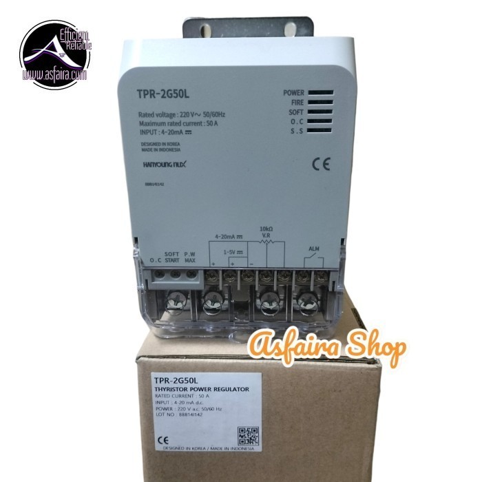 Thyristor Power Regulator Hanyoung TPR-2G50L