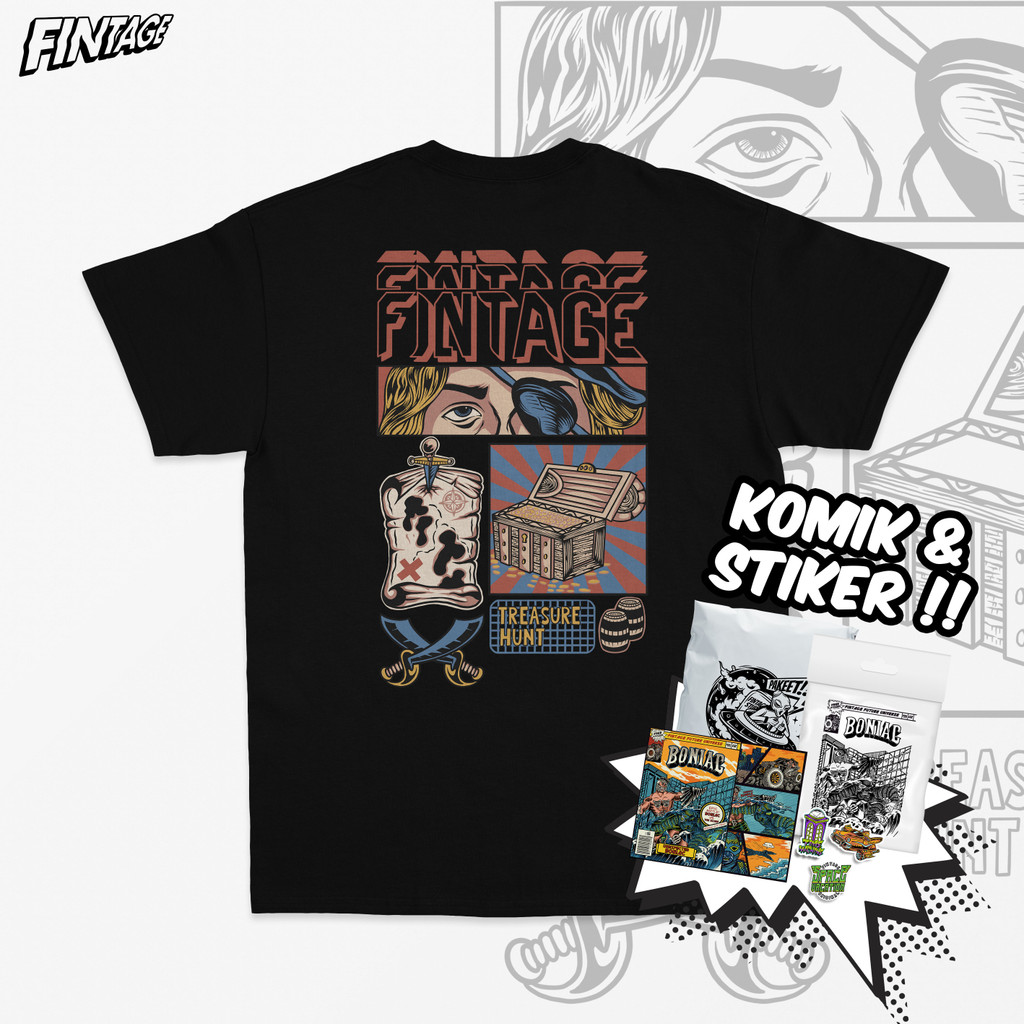 Fintage Tees | The Treasure Hunt | No Box