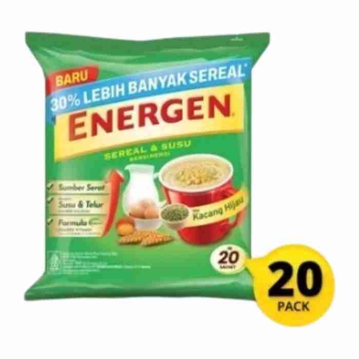 

ENERGEN KACANG HIJAU 20X32GR