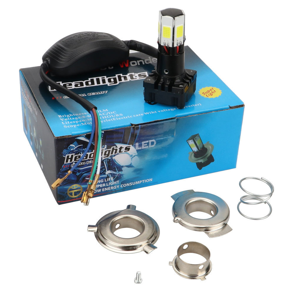 TERMURAH (Diskon toko baru)LED 6 SISI SUPER TERANG 60 VOLT AC/DC UNIVERSAL PNP UNTUK SEMUA MOTOR **