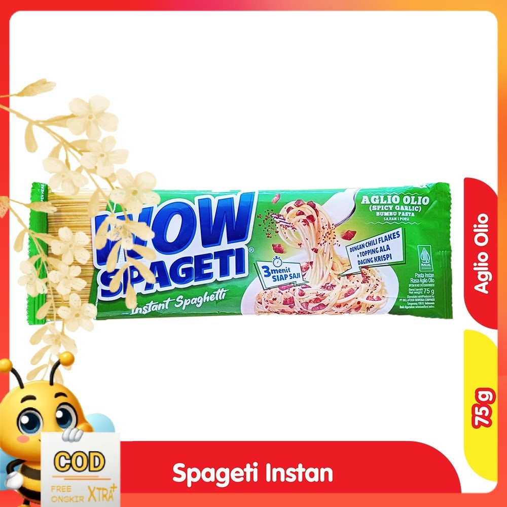 

Wow Spageti Instan Aglio Olio 75 g