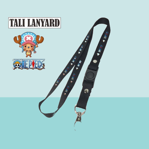 

TALI LANYARD ONE PIECE LUFFY AND CHOPPER - TALI ID CARD ANIME ONE PIECE GANTUNGAN KUNCI GANTUNGAN FLASHDISK GANTUNGAN NAMETAG TALI LANYARD BEST SELLER COD