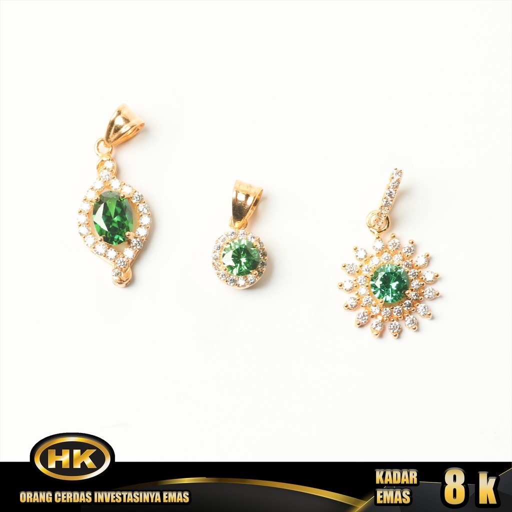 HK Mustika Gold -Liontin Emas 8k - Type 122