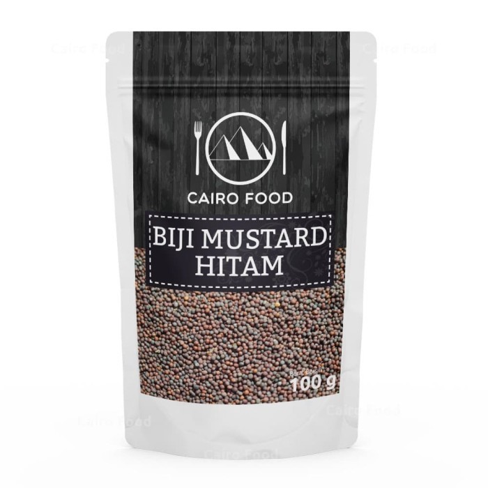 

New Biji Mustard Hitam Bubuk Cairo Food - 100 Gram