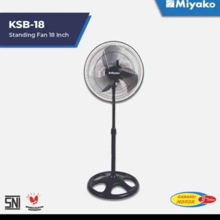 kipas angin besi miyako ksb 18