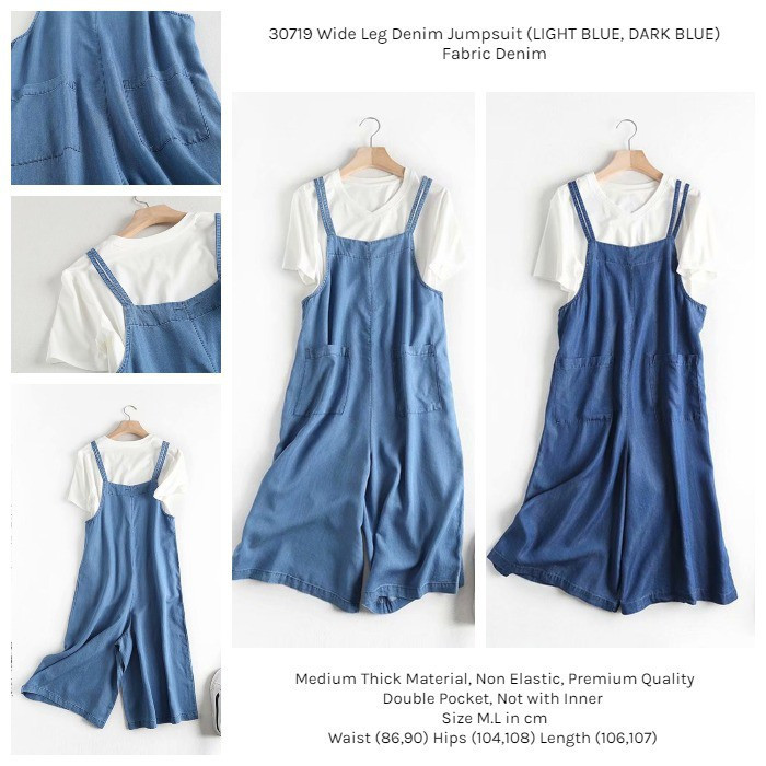 Jumpsuit Denim Jumpsuit Jeans Baju Denim Korea