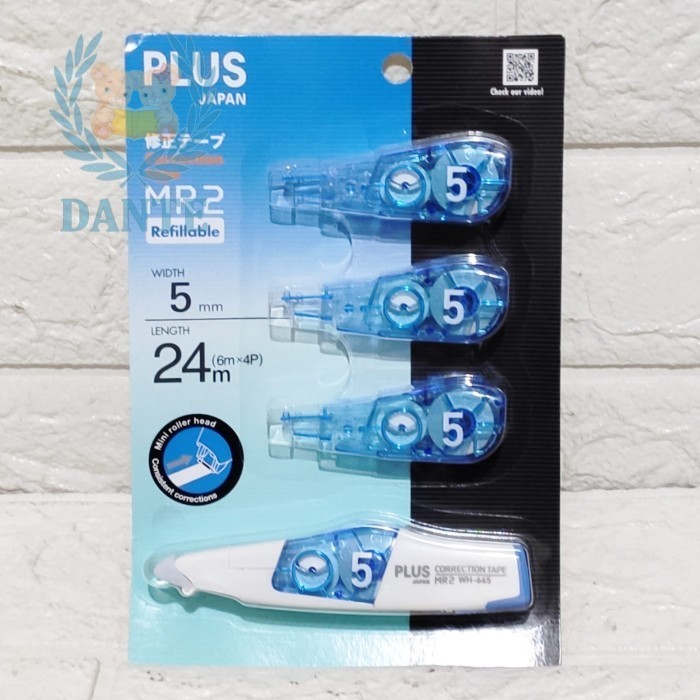 

Correction Tape PLUS JAPAN MR2 Refillable WH-645-11