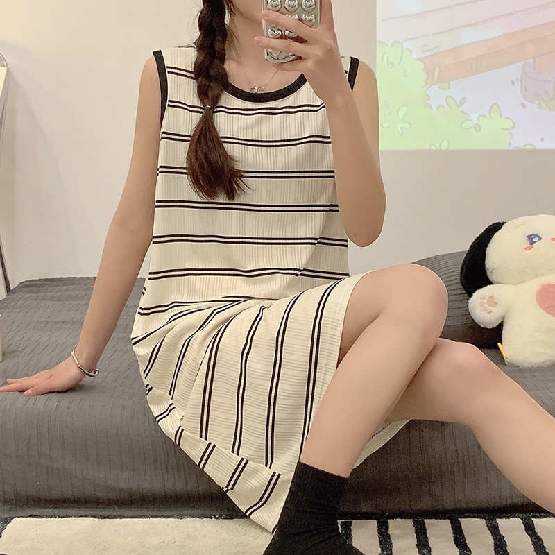 (COD)Rok rumah wanita rompi tipis ala korea