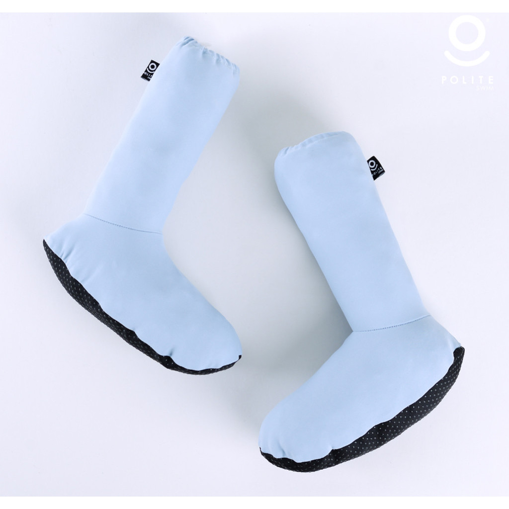 Swimming Socks ( Light Blue ) by Polite Swim
