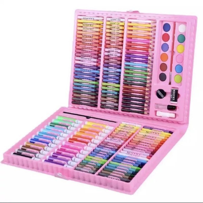

CRAYON SET 150PCS ALAT MENGGAMBAR MEWARNAI