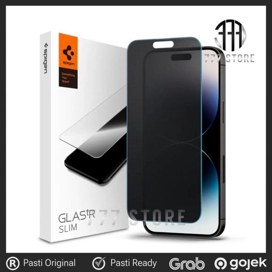 PROMO Tempered Glass Iphone 12 | 13 | 14 |15 Pro Max Plus Spigen SPY Privacy