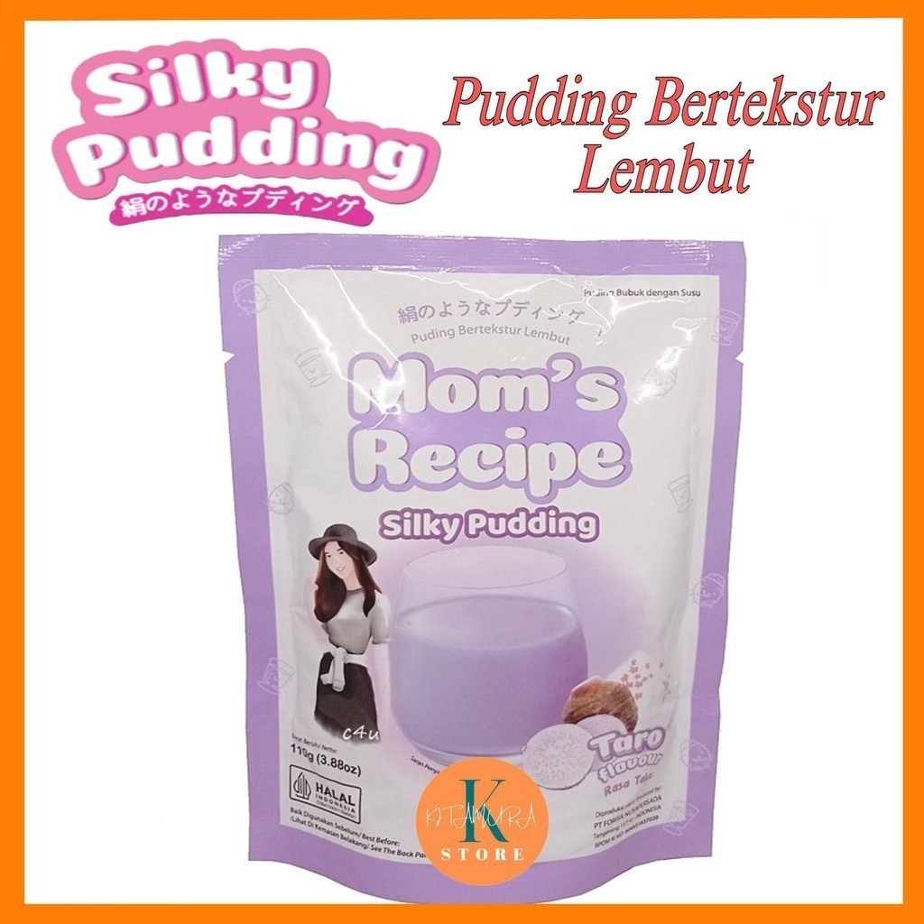 

Silky Pudding mom's recipe Bubuk Puding Taro 110g