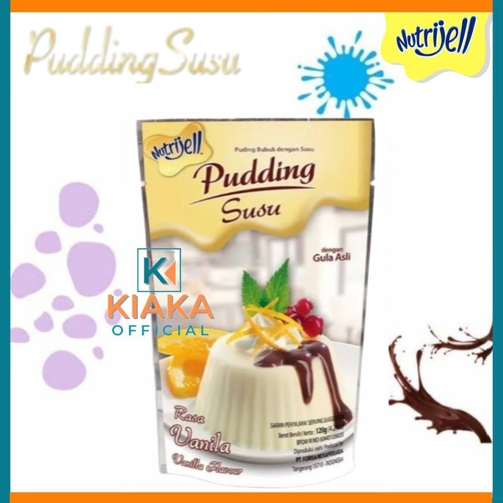 

PUDING Bubuk Susu Rasa VANILLA NUTRIJEL PUDDING VANILA