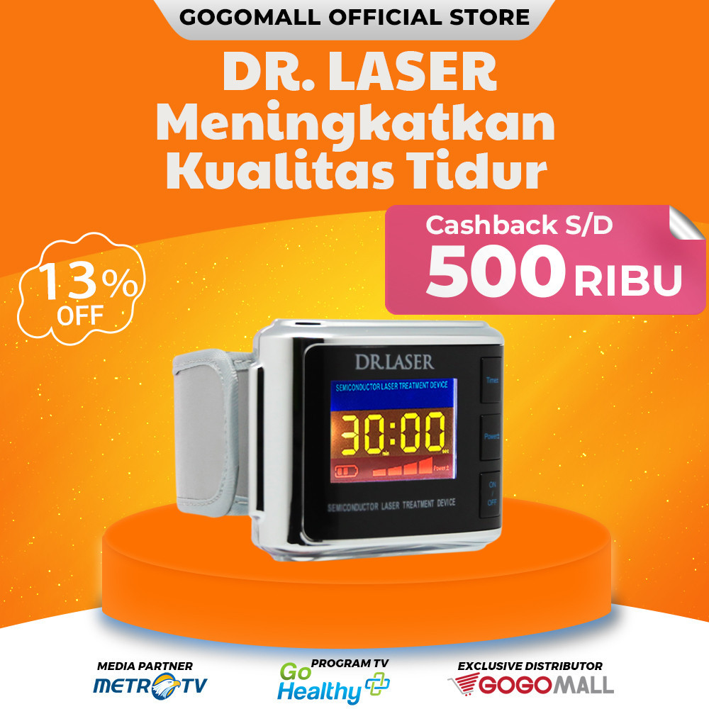 DR LASER PERFECT 10 PLUS GOGOMALL TAYANG GOHEALTHY METRO TV EFEKTIF BANTU ATASI DARAH KENTAL