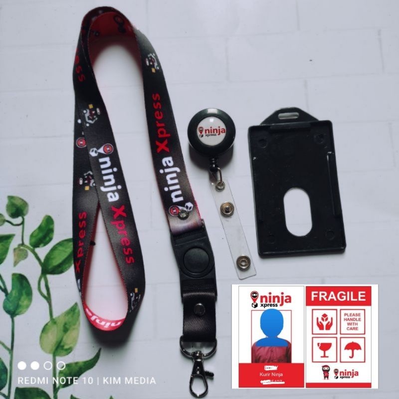 

Tali Id Card Ninja Express Lanyard Ninja HANDPHONE