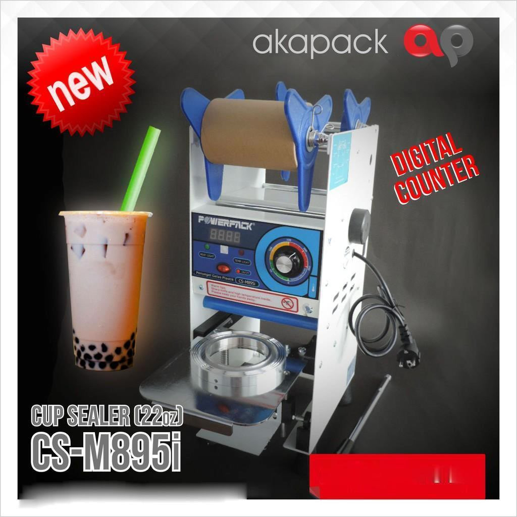Cup Selaer CS-M895i / CUP SEALER DIGITAL COUNTER / Mesin Pengemas